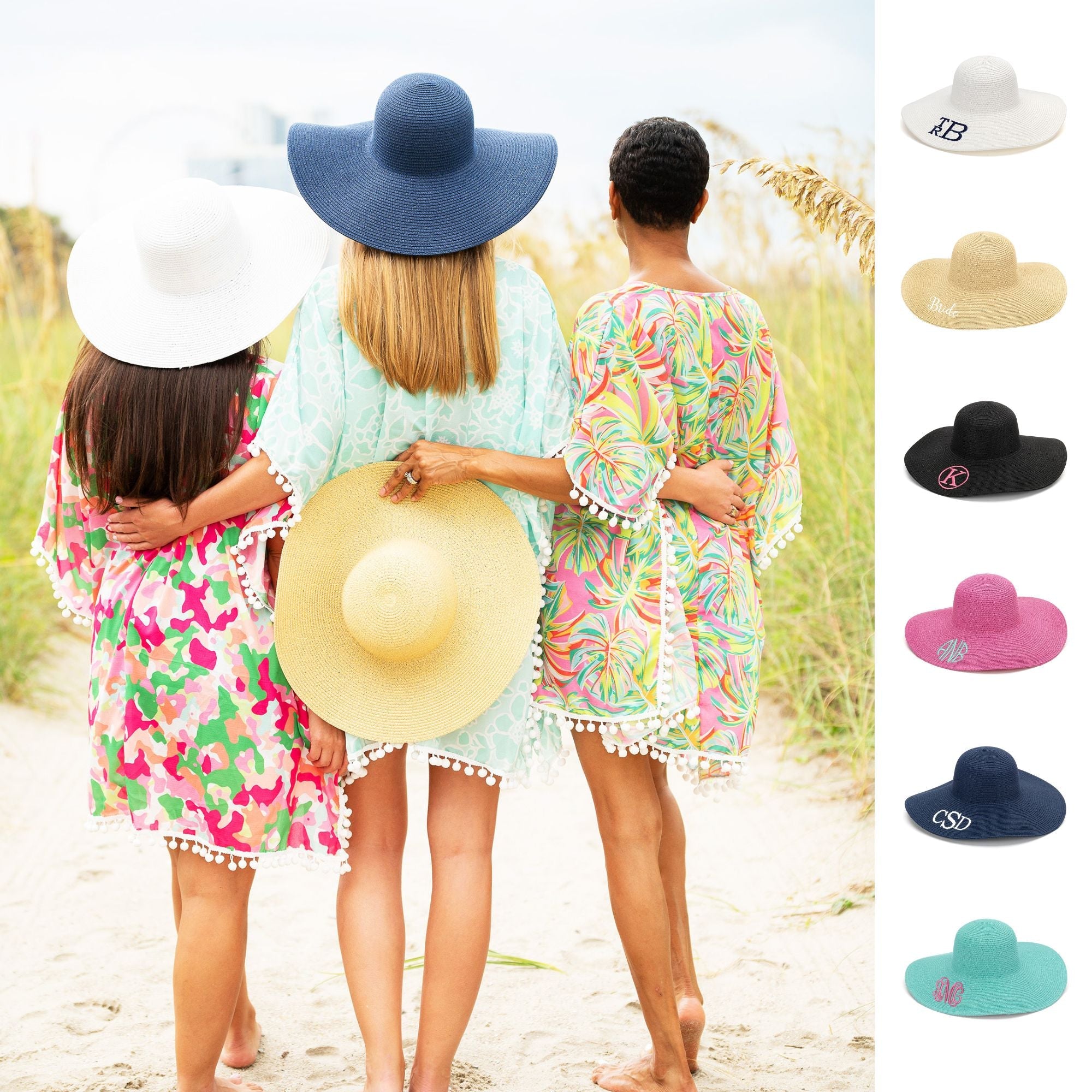 ✏️ Floppy Hat for Women - Sun Hat (Customizable)