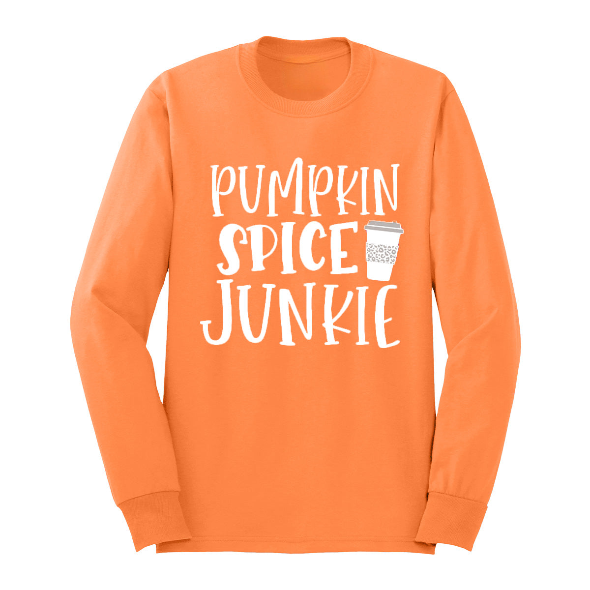 Pumpkin Spice Junkie Long Sleeve Shirt