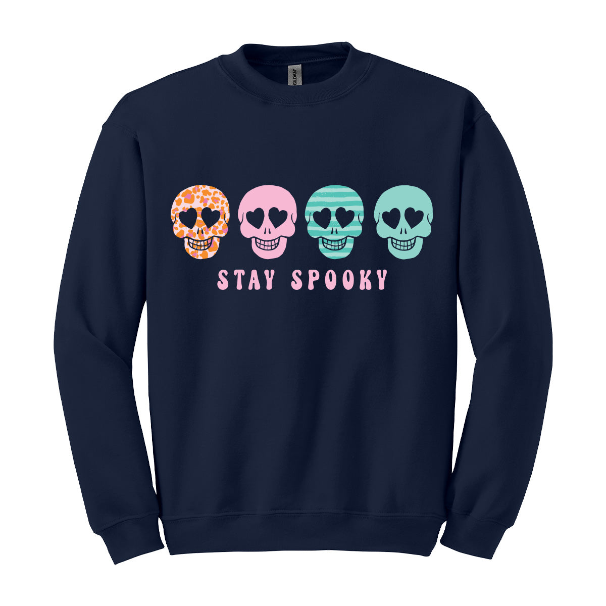 Skull Stay Spooky Halloween Sweatshirt