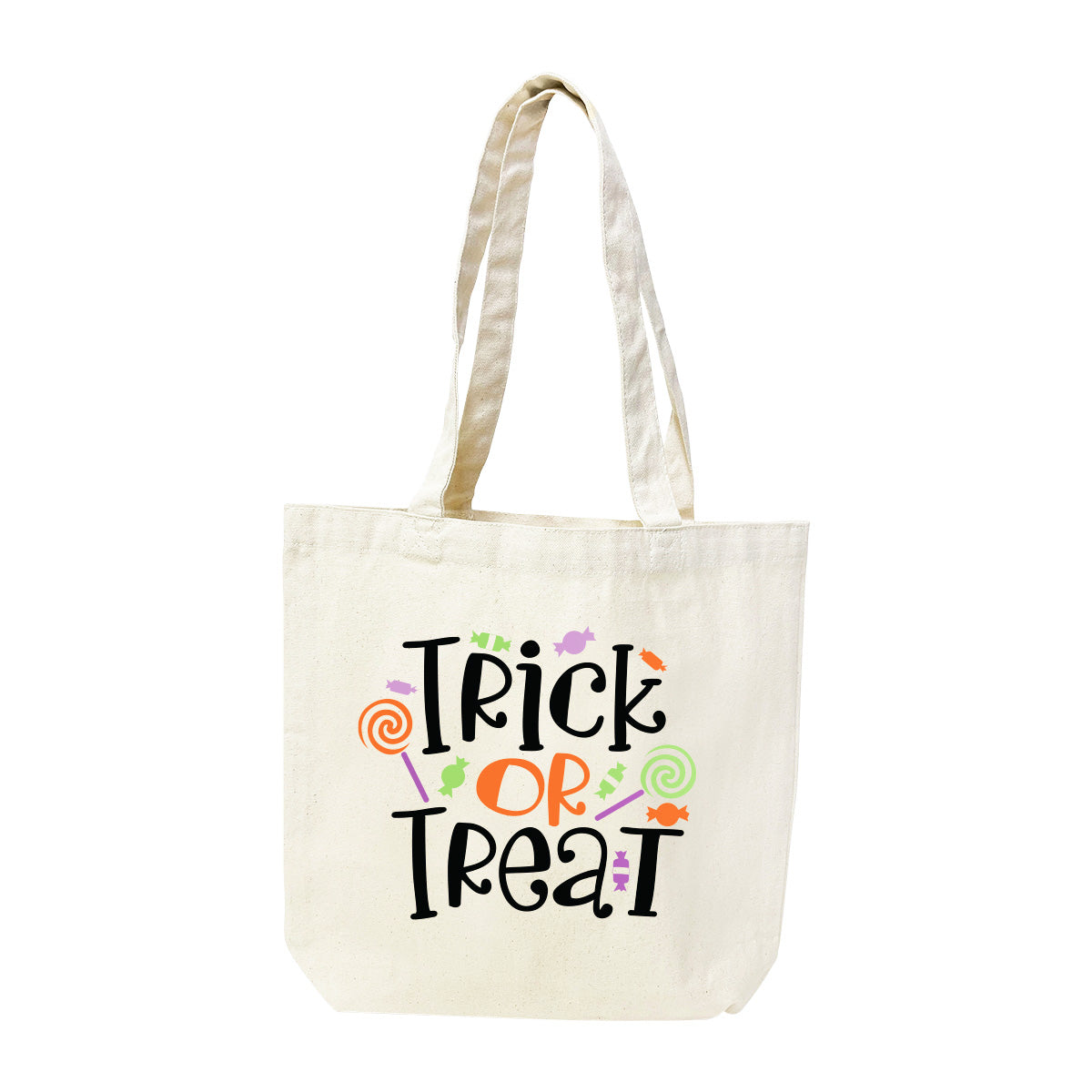 Trick or Treat Canvas Halloween Bag - Small Trick or Treat Sack