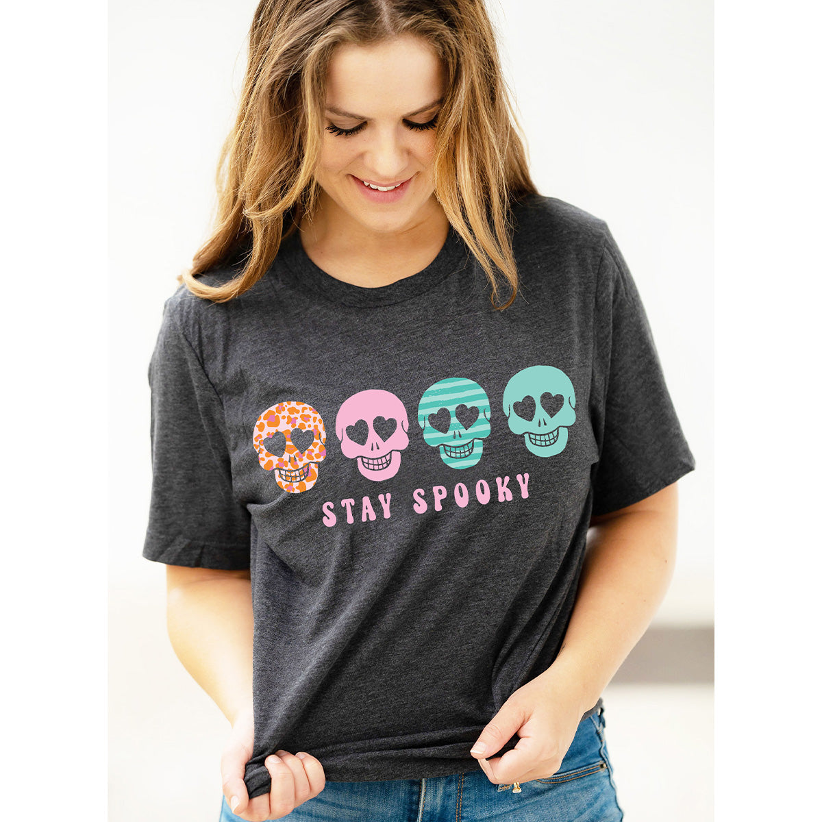 Skull Stay Spooky Halloween T-Shirt