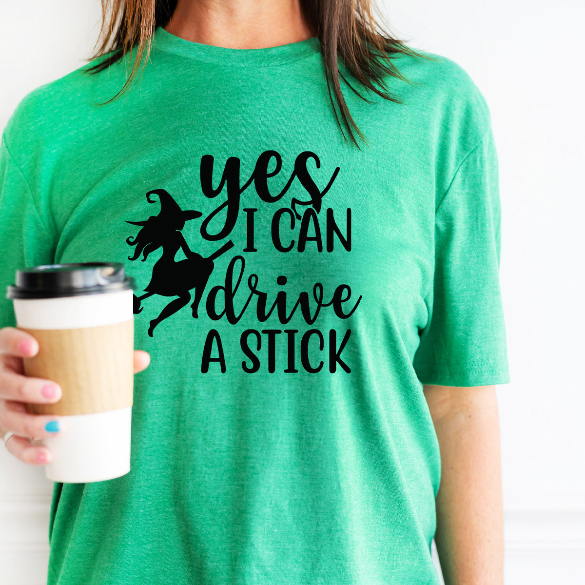 Drive a Stick Halloween T-Shirt