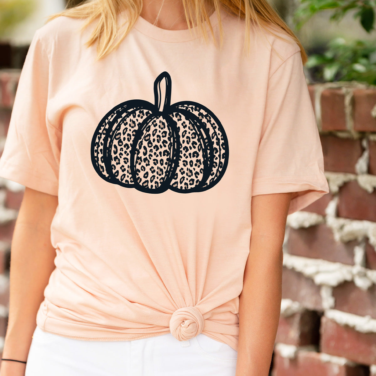 Leopard Pumpkin T-Shirt