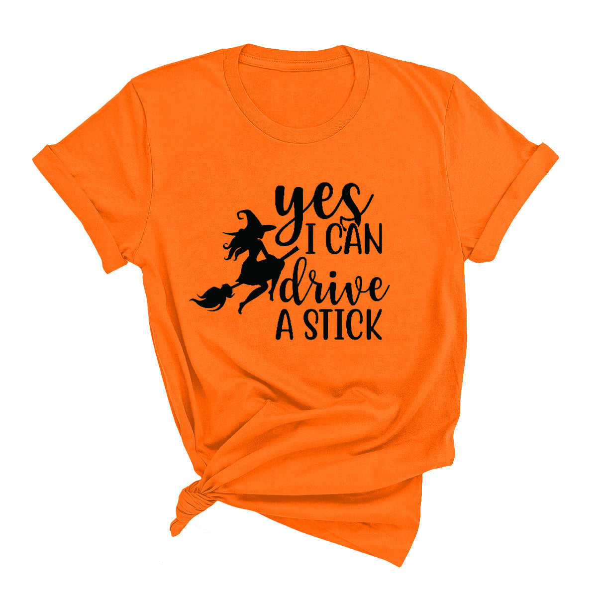 Drive a Stick Halloween T-Shirt