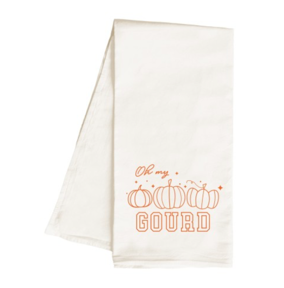 Oh My Gourd, Kitchen Hand Towel