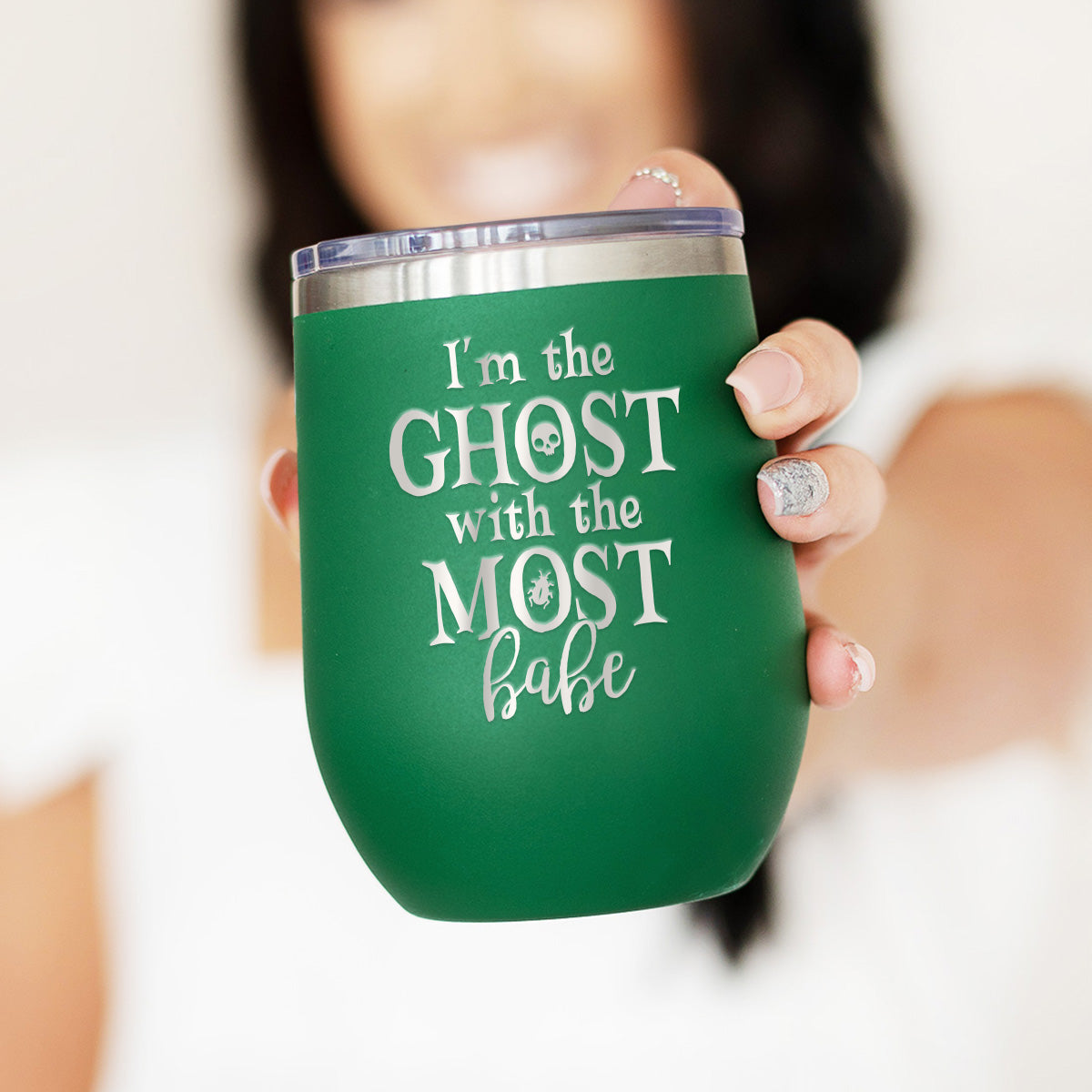 Ghost With The Most Halloween Insulated Tumbler, 12oz