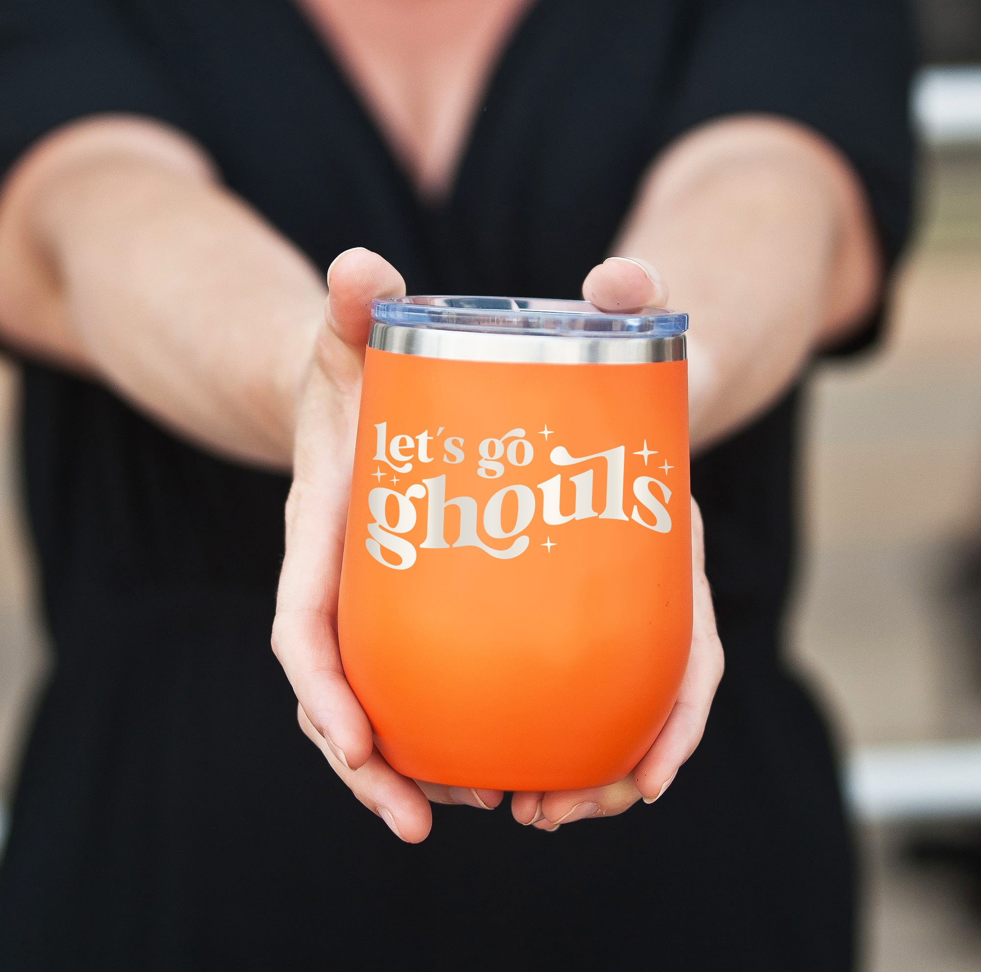 Lets Go Ghouls Halloween Insulated Tumbler, 12oz