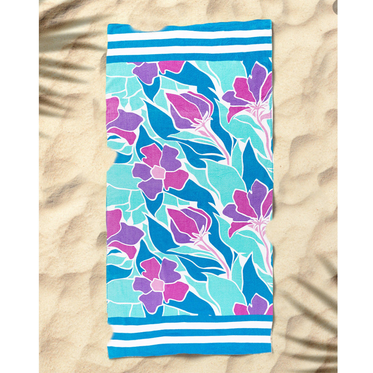 ✏️ Beach Towel - Get Lost (Customizable)