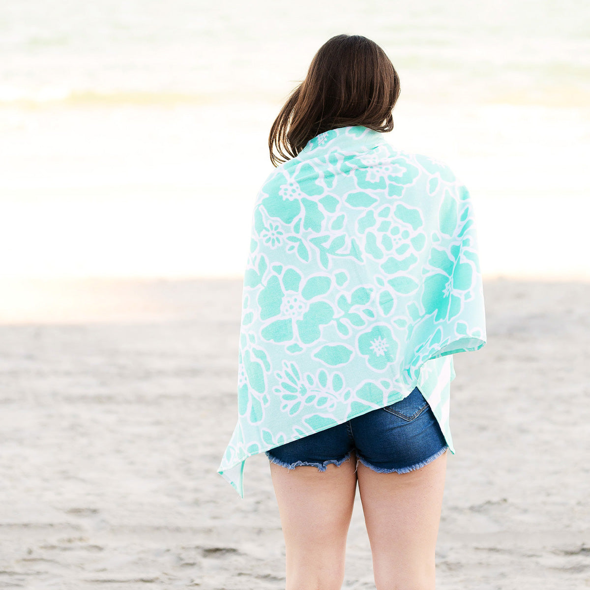 ✏️ Beach Towel - Ocean Breeze (Customizable)