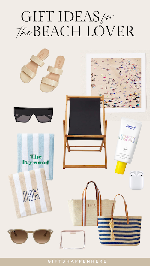 luxurious gift guide for beach lovers
